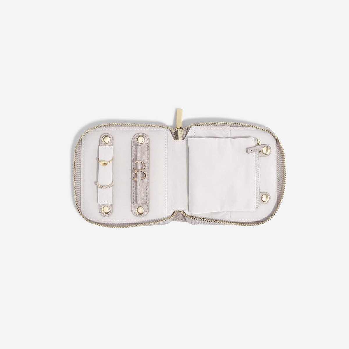 Taupe Compact Jewellery Wallet